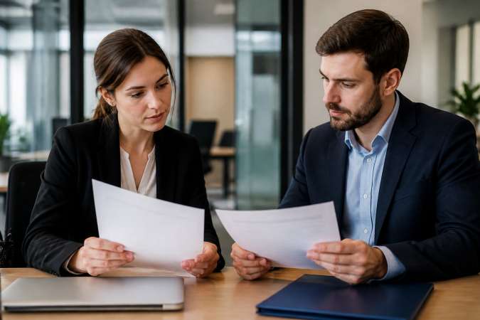 Comparaison des informations et de la portée juridique des documents