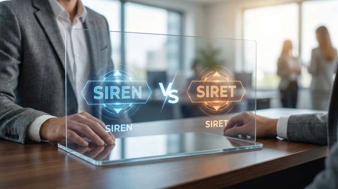 SIREN ou SIRET : comprendre la différence